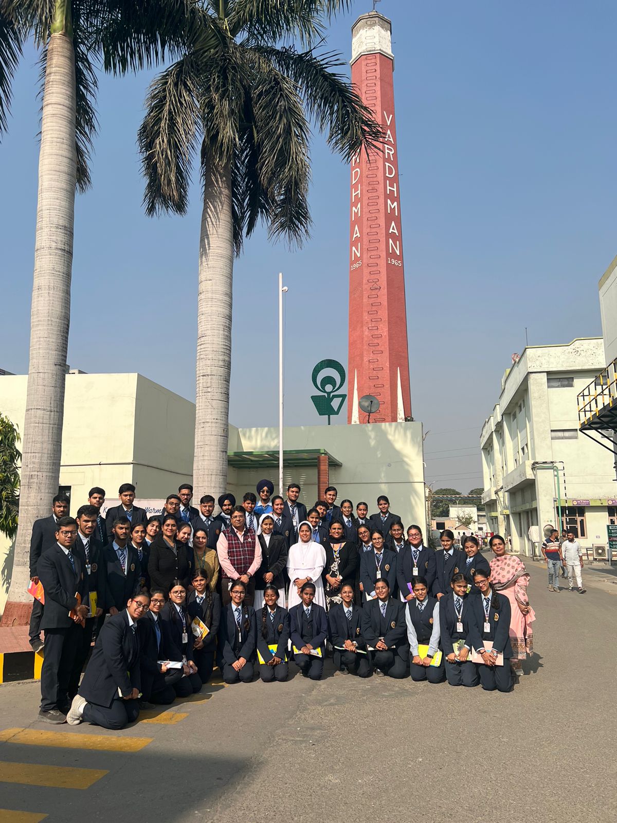 Industrial Visit to Vardhman spinning and General Mills Limited