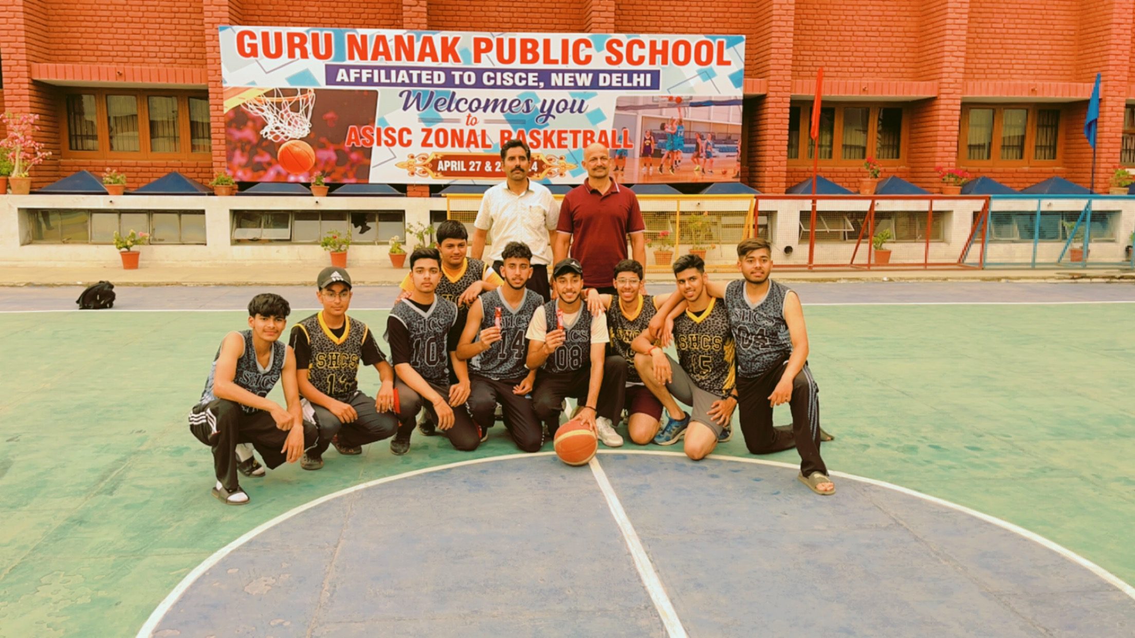 Sacred Heart Convent school  Sec-39 made clean sweep in Zonal Basketball Boys all three categories U-14, U-17 and U-19 competition held at GNPS MODEL Town on 28/04/2024