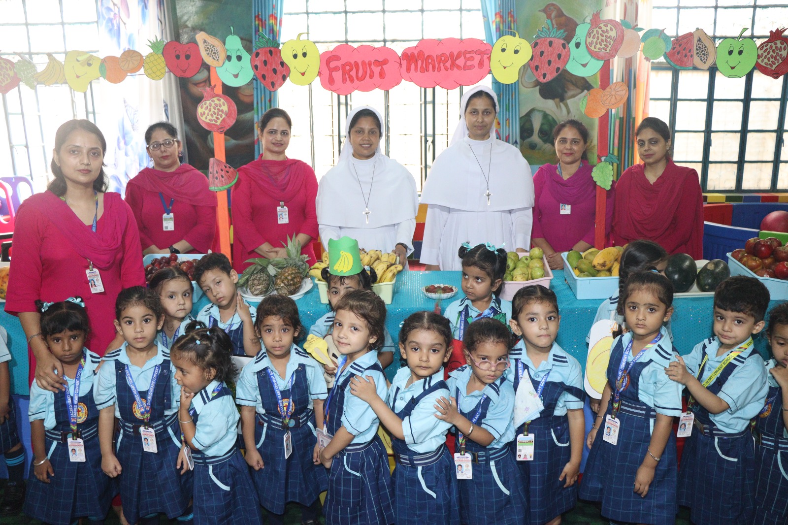 Fruit Day Celebration by the tiny tots of KG