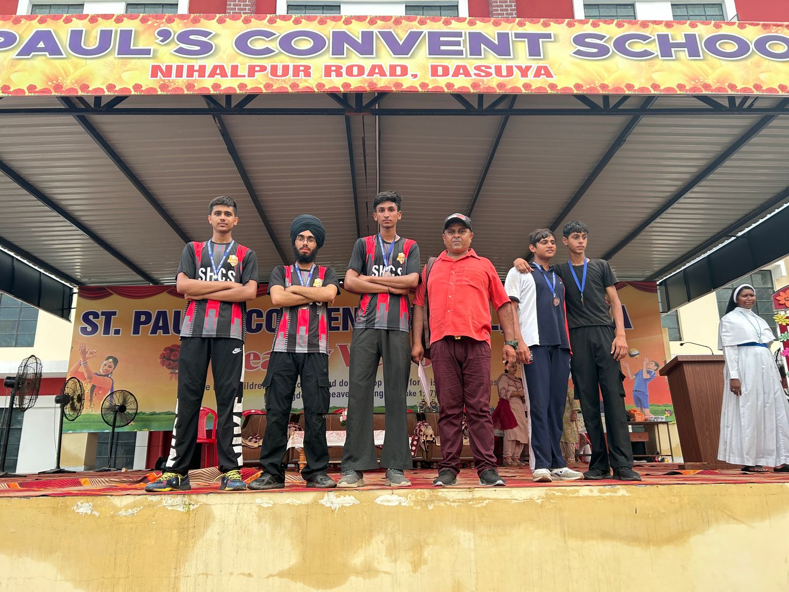 CISCE regional leval Volleyball competition