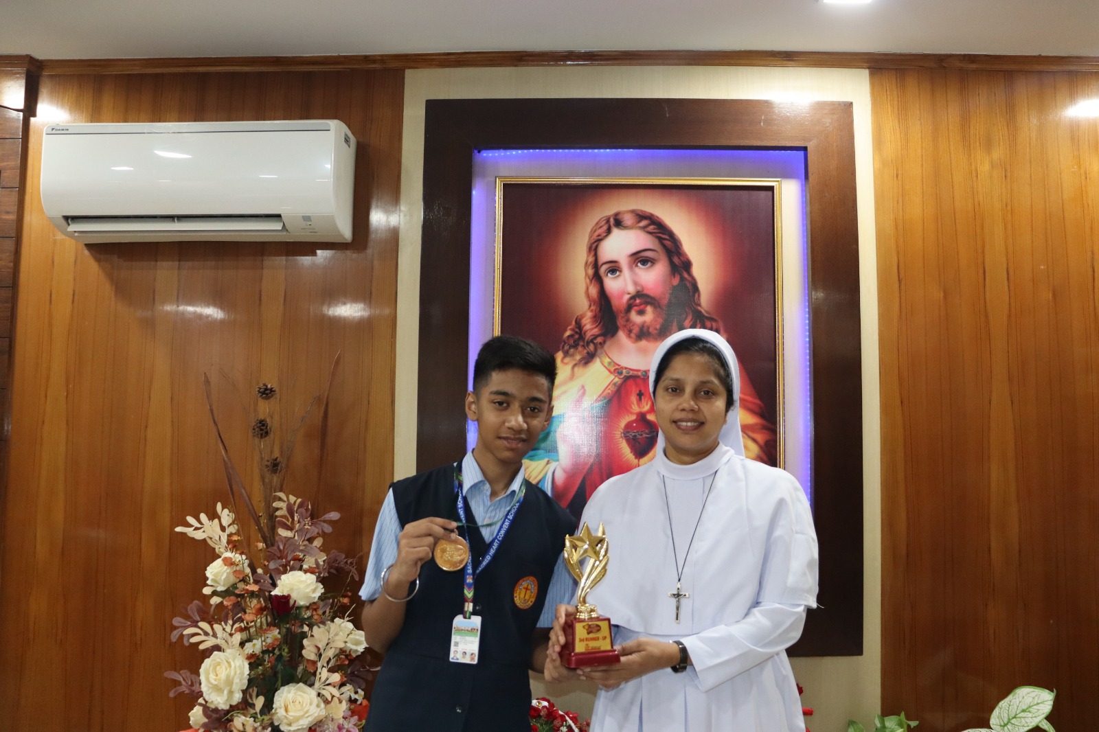 Congratulations !!!  Pratyaksh of 7 Brown got 3rd Runner up prize in SIP abacus Punjab