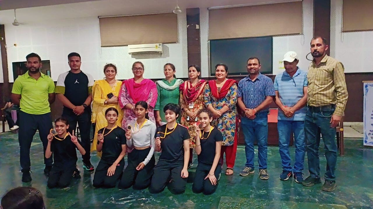 District level yoga competition