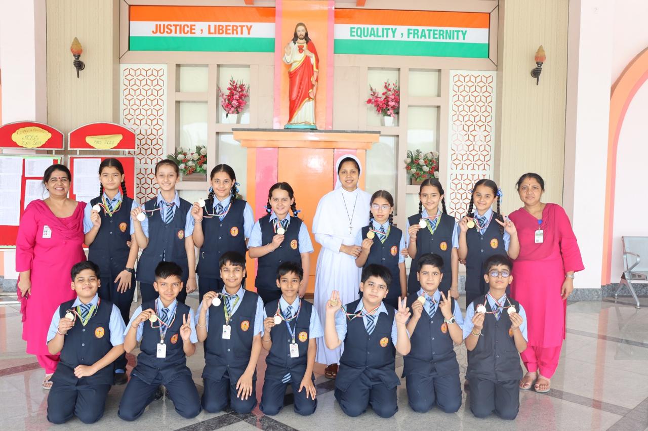 The Winners of the Science Olympiad