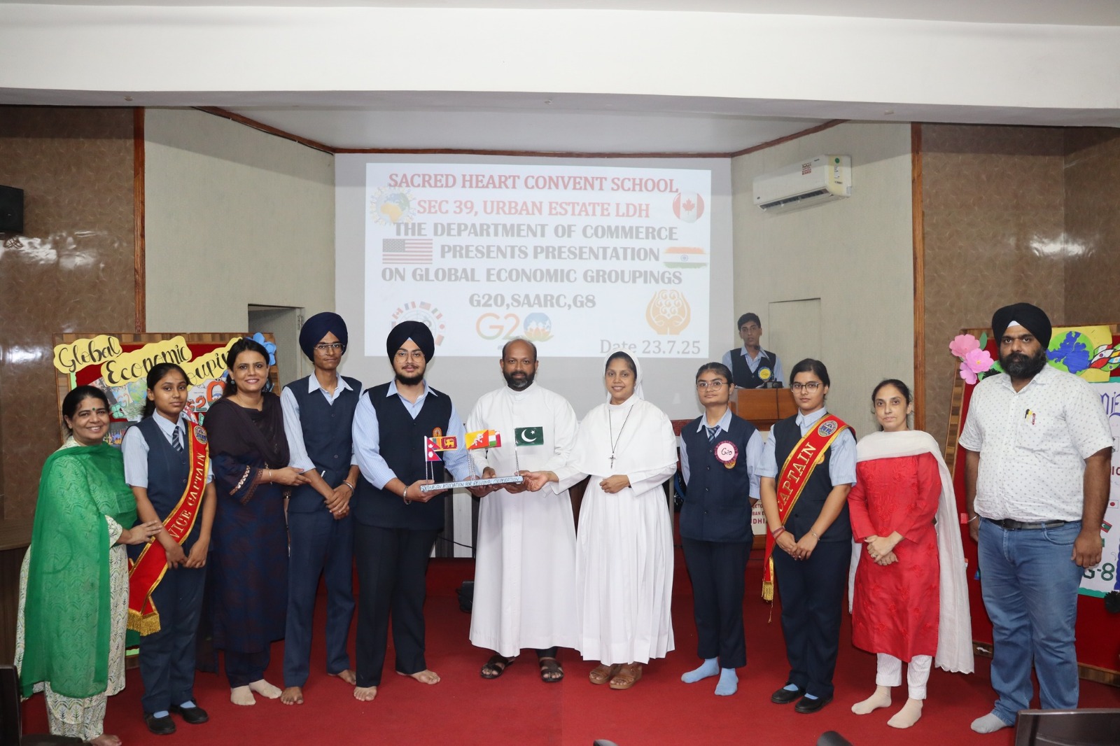 The Commerce Department of Sacred Heart Convent School