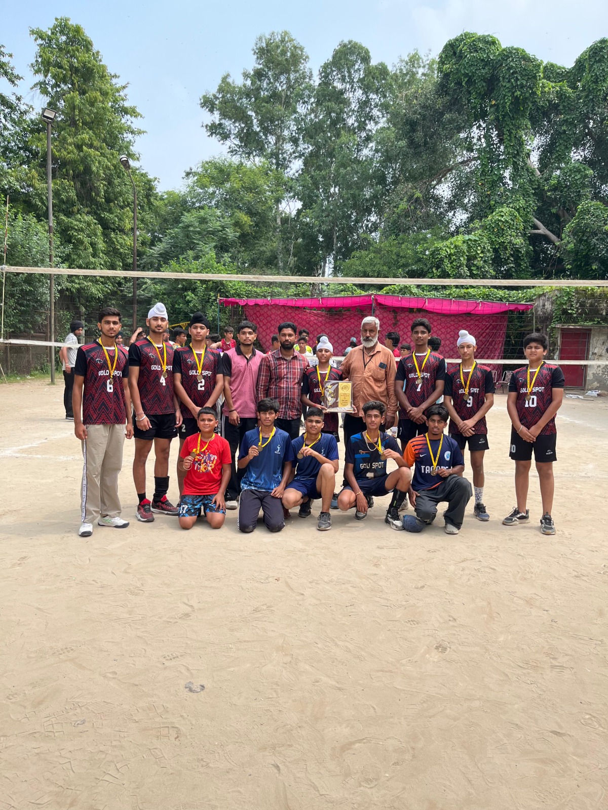 Victory at PSEB District Level Volleyball Tournament! 🏆🥇